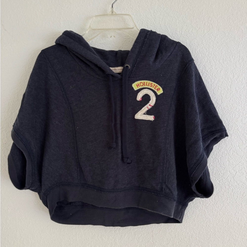Hollister Dark Blue Hooded Jacket